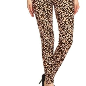 Cheetah Print Leggings